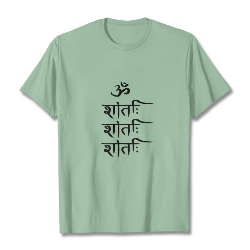 T-shirt con motivo sanscrito Buddha Stones OM MANTRA - Image 15