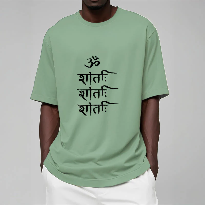 T-shirt con motivo sanscrito Buddha Stones OM MANTRA - Image 16
