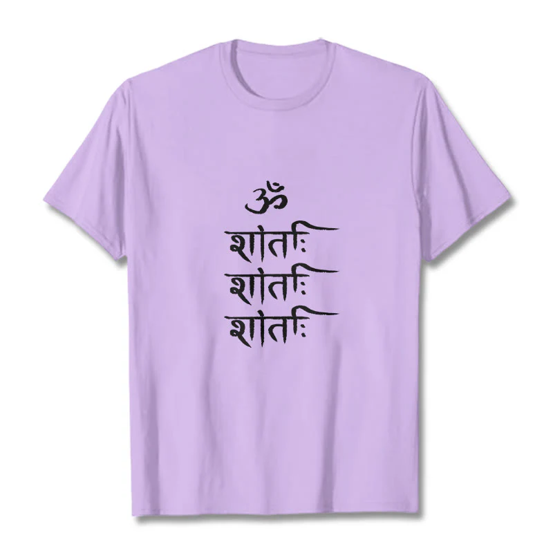 T-shirt con motivo sanscrito Buddha Stones OM MANTRA - Image 17