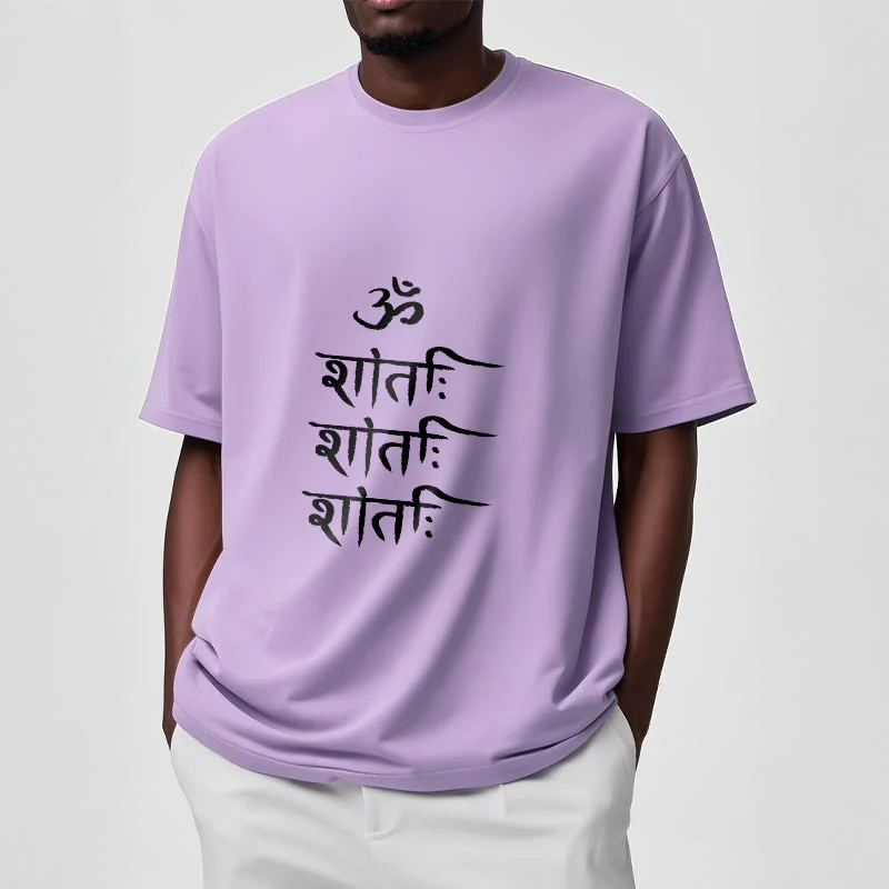 T-shirt con motivo sanscrito Buddha Stones OM MANTRA - Image 18