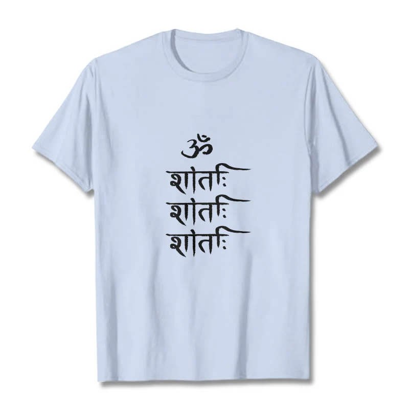 T-shirt con motivo sanscrito Buddha Stones OM MANTRA - Image 19