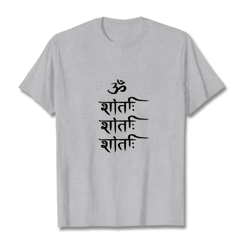 T-shirt con motivo sanscrito Buddha Stones OM MANTRA - Image 20