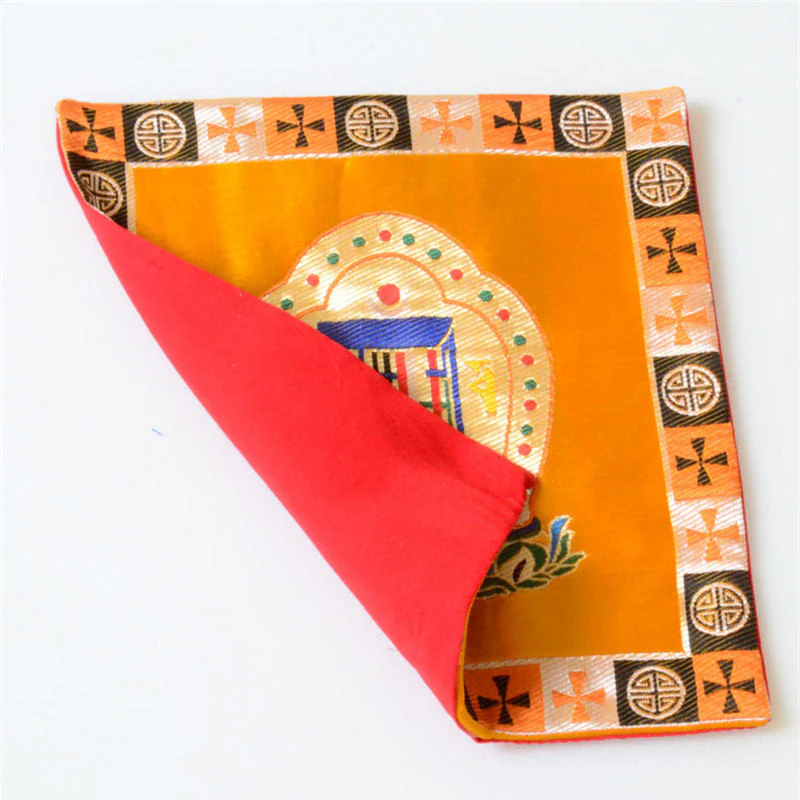 Tappetino da preghiera per altare Man-Bcu Kalachakra Meditazione curativa Tappetino Jacquard - Image 10