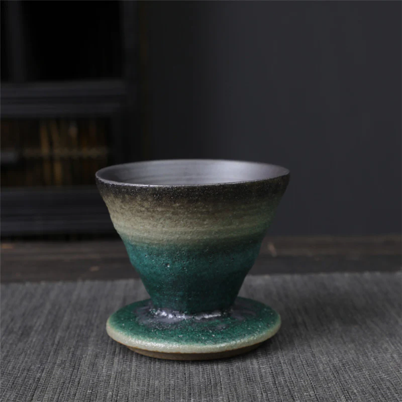 Tazza da caffè in ceramica con design vintage Buddha Stones , tazza da caffè espresso da 150 ml - Image 3