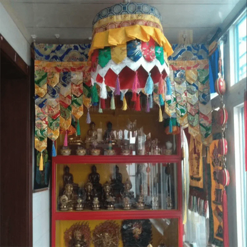 Tenda tibetana a cinque colori, tenda da preghiera, tenda da meditazione, tenda di guarigione - Image 4