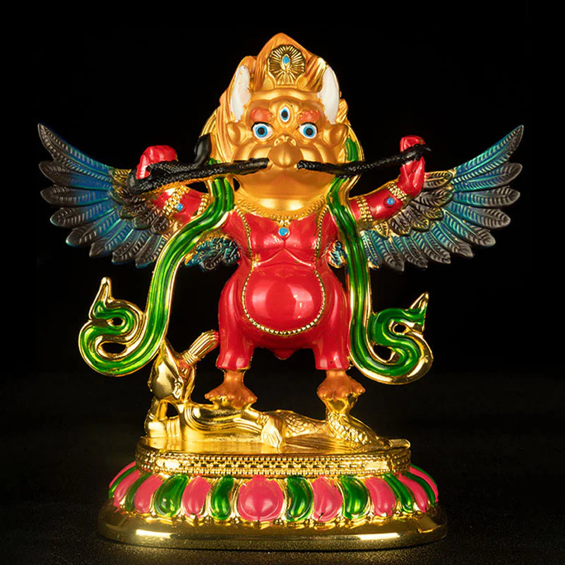 Tibet Garuda Bird Alloy Tieni lontani gli spiriti maligni Decorazione per la casa - Image 7