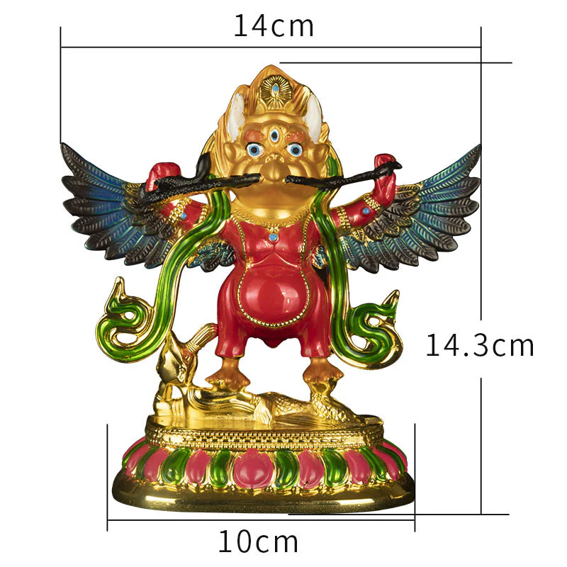 Tibet Garuda Bird Alloy Tieni lontani gli spiriti maligni Decorazione per la casa - Image 8